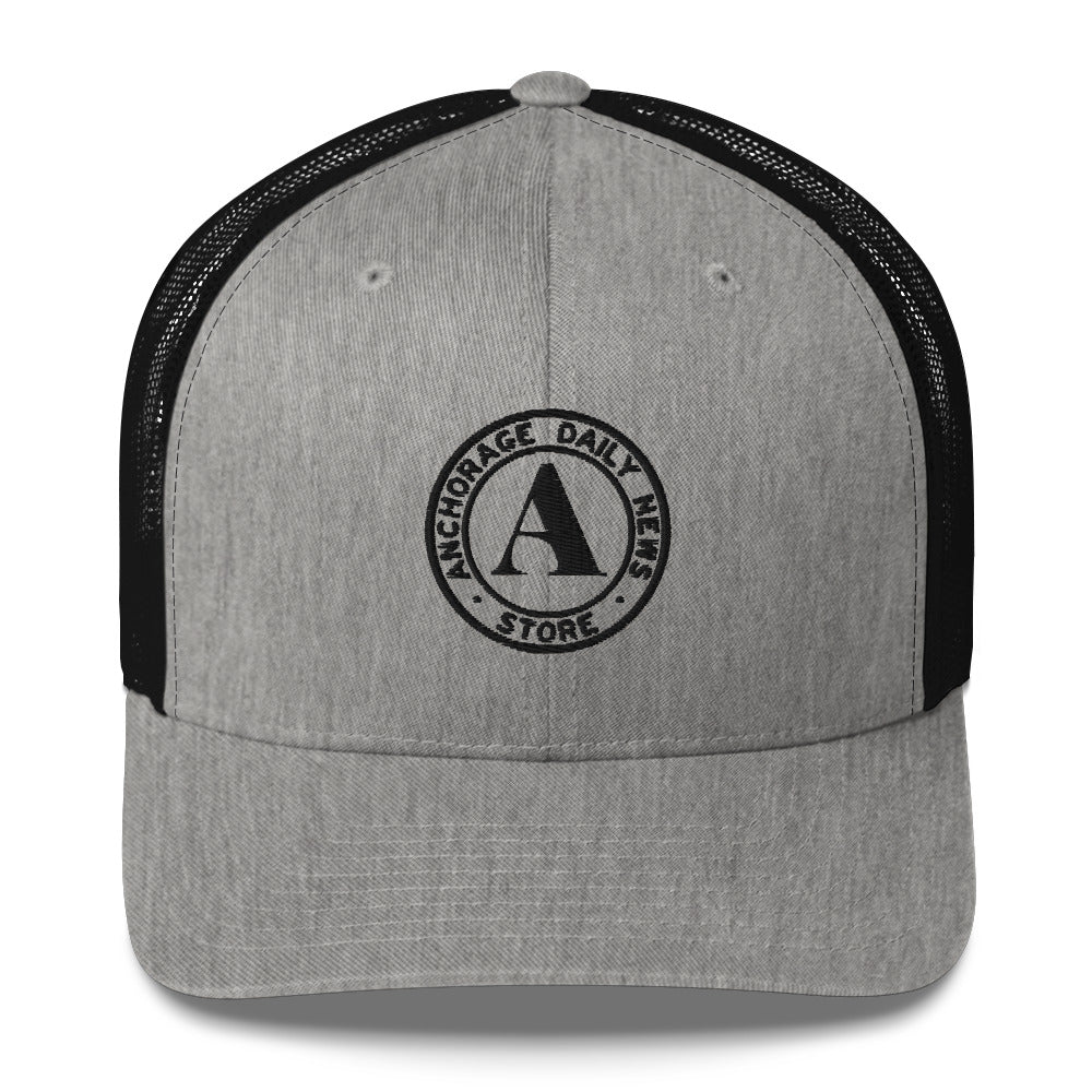 ADN Store Black Lettering Cap – Anchorage Daily News Store