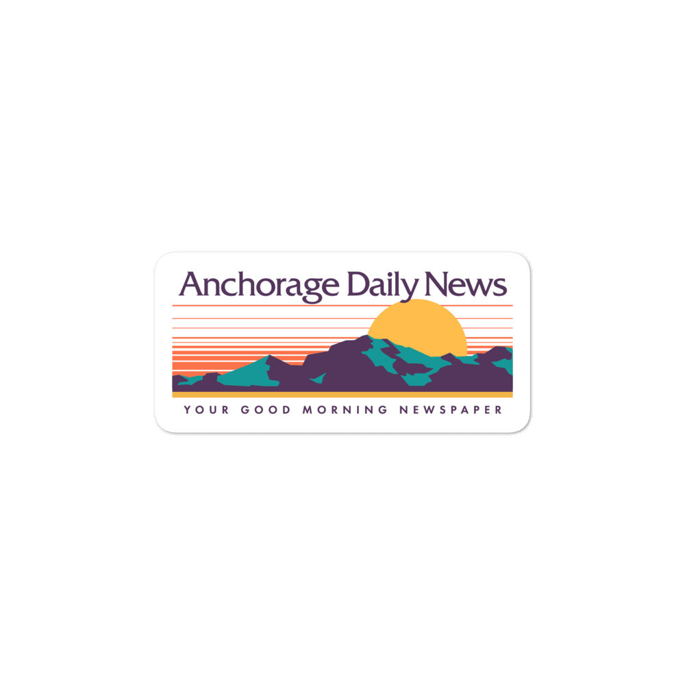 ADN Retro Sticker – Anchorage Daily News Store